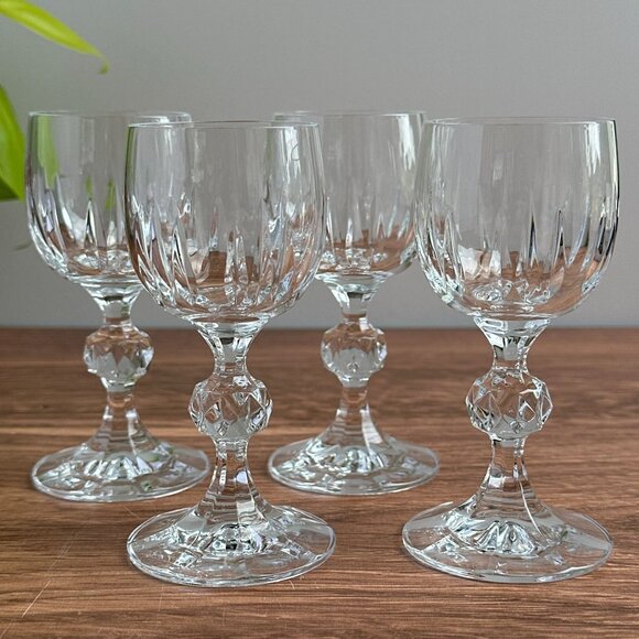 Bohemia Crystalex Cut Crystal Cordials (Set of 4) - Picture 7 of 11
